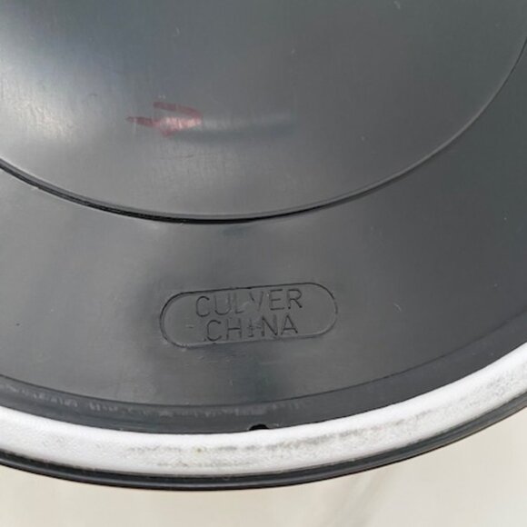 VINTAGE Culver Brushed Silver and Gold Acrylic Barware Ice Bucket - Picture 12 of 14